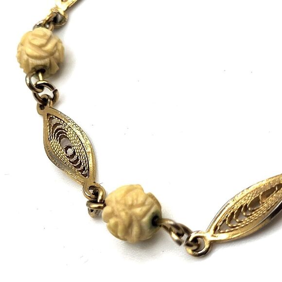 Sarah Coventry Fashion Undated Vintage & Antique Bracelet 7.5in - Picture 1 of 5